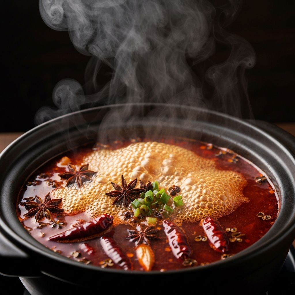 Chinese hot pot broth